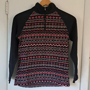 Youth Columbia Fleece Pull Over Multicolored Large 14/16